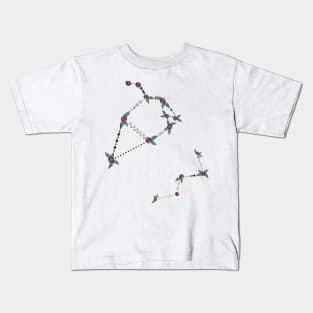 Cassiopeia and Cepheus Constellations Kids T-Shirt